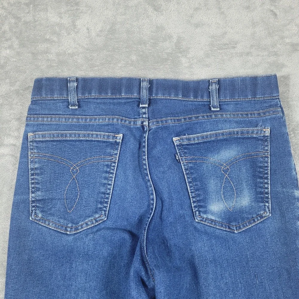 Vintage Levi's 541 Jeans Mens 32x28 Blue With a Skosh More Room Straight Leg USA